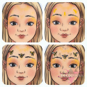 Szablon do malowania twarzy KochASIAart K41 pszczoła